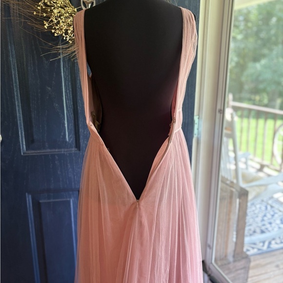 Jenny Yoo Tulle Dress, Whipped Apricot, Size 2 - Picture 5 of 16